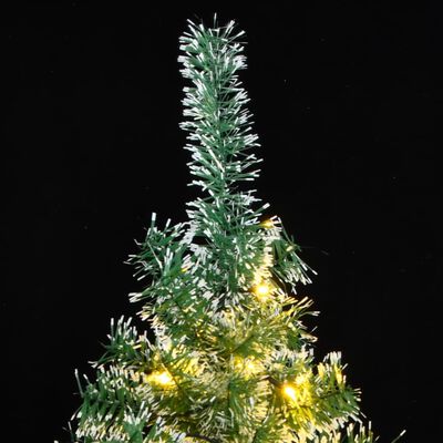 vidaXL Kunstkerstboom 150 LED's en sneeuw 120 cm