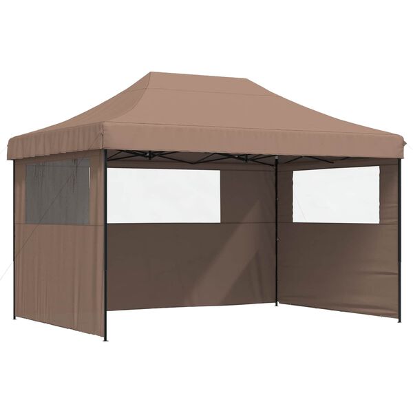 vidaXL Partytent Bruin 279 x 410 x 315 cm Oxford Stof