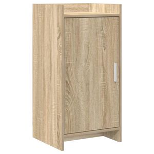 vidaXL Dressoir Sonoma Eiken 40 x 36 x 80 cm Bewerkt hout