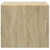 vidaXL Wandkast 45x42,5x40 cm bewerkt hout sonoma eikenkleurig