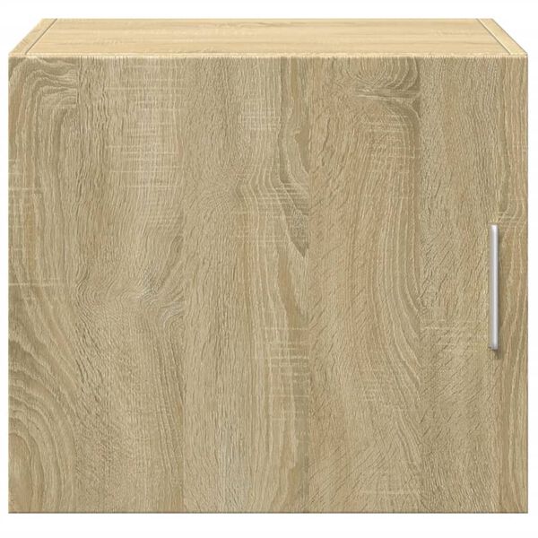 vidaXL Wandkast 45x42,5x40 cm bewerkt hout sonoma eikenkleurig