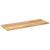 vidaXL Tafelblad rechthoekig 140x50x2,5 cm massief mangohout
