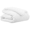 vidaXL 2-in-1 Dekbed 220 x 200 x 10 cm Winter Polyester Wit Ademend