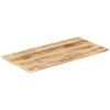 vidaXL Tafelblad 25-27 mm 100x60 cm massief mangohout