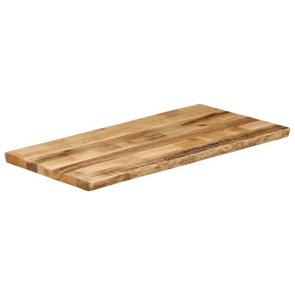 vidaXL Tafelblad met natuurlijke rand 120x60x3,8 cm massief mangohout