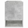 vidaXL Bijzettafel 2 pcs Beton Grijs 40 x 40 x 56 cm Bewerkt hout
