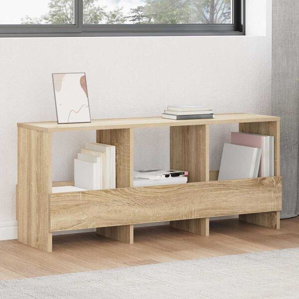 vidaXL Tijdschrift Rek Sonoma Eiken 102 x 30 x 45 cm