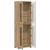 vidaXL Hoge kast FLORIN Artisan Eiken 60 x 35 x 182 cm Bewerkt hout