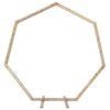 vidaXL Trouwrand Licht Bruin 221 x 92 x 216 cm Massief grenenhout