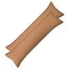 vidaXL Kussensloop 2 pcs HOUTEN Beige 40 x 145 cm Boucl&eacute;