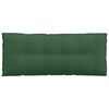 vidaXL Rugkussen Jungle Groen 120 x 50 cm Cordstof