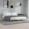 vidaXL Bedframe zonder matras hout sonoma eikenkleurig 140x200 cm