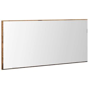 vidaXL Spiegel met spiegel Oud hout 80 x 37 cm Glas en Engineered Hout