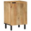 vidaXL Badkamerkast 38x33,5x58 cm massief mangohout bruin