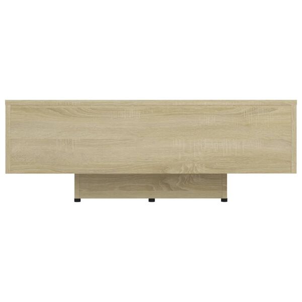 vidaXL Salontafel 85x55x31 cm bewerkt hout sonoma eikenkleurig