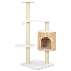 vidaXL Kattenkrabpaal met sisal krabpaal zeegras