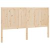vidaXL Hoofdbord 145,5x4x100 cm massief grenenhout