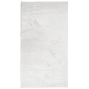 vidaXL Vloerkleed OVIEDO laagpolig 60x110 cm grijs