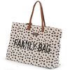 CHILDHOME Verzorgingstas Family Bag luipaardmotief canvas
