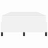 vidaXL Bedframe met matras Wit 120 x 190 cm Stof