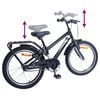 vidaXL Kinderfiets 20 Inch voor 6-11 jaar oud Zwart