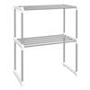 vidaXL Magnetronrek 51x27x63 cm aluminium wit