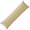 vidaXL Kussen met kussen HOUTEN Beige 40 x 145 cm Polyester