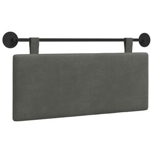 vidaXL Hangend hoofdbord Katoen Stof