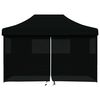 vidaXL Partytent Zwart 279 x 410 x 315 cm Oxford Stof