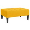 vidaXL Voetenbank 78x56x32 cm fluweel geel