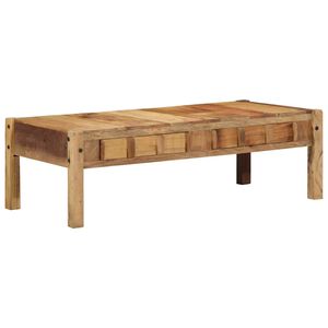 vidaXL Salontafel Bruin 110 x 54 x 35 cm Massief Gerecycled Hout