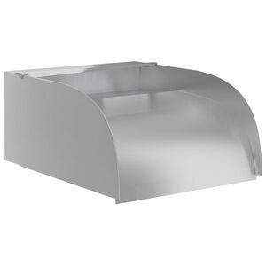 vidaXL Waterval met LED's 30x34x14 cm roestvrij staal 304