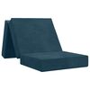 vidaXL Vouwbare Bankbed 90 x 67 x 45 cm Blauw