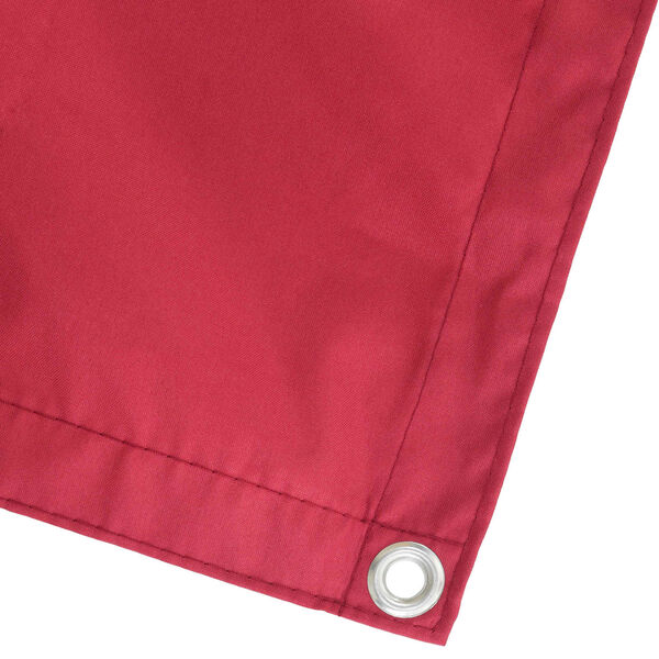 vidaXL Balkon Scherm Bordeauxrood 75 x 300 cm Oxford Stof