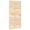 vidaXL Schuifdeur 100x1,8x214 cm massief grenenhout