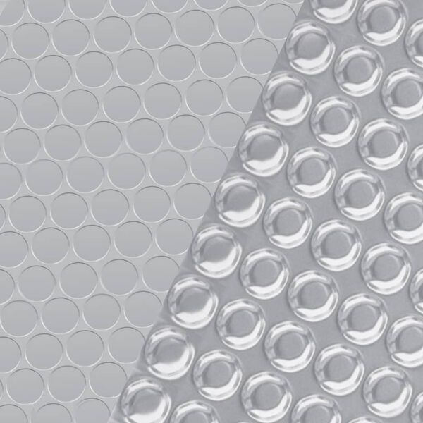 vidaXL Zwembadhoes 300 cm PE zilverkleurig