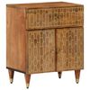 vidaXL Nachtkastje 50x33x60 cm massief mangohout