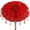vidaXL Balinese parasol met basis Rood 95 x 95 x 260 cm