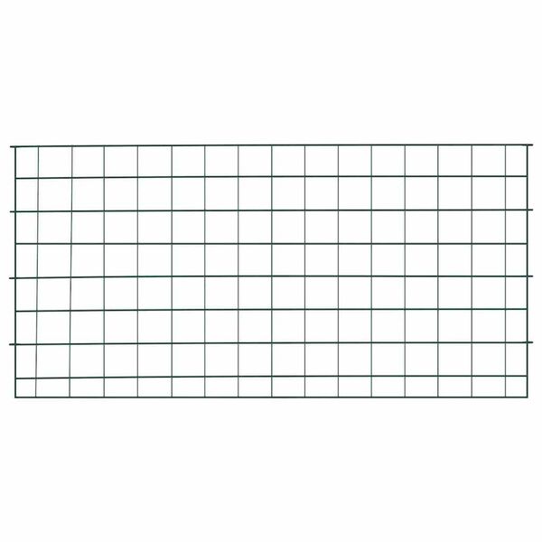 vidaXL Vijverhekken Set 5 pcs Groen 100 x 50 cm Staal