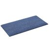 vidaXL Wandhoofdbord 12 pcs Blauw 30 x 15 cm Stof