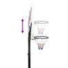 vidaXL Basketbalstandaard 258-363 cm polyetheen wit