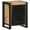 vidaXL Nachtkastje 40x30x51 cm massief ruw mangohout
