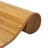 vidaXL Vloerkleed rechthoekig 80x100 cm bamboe naturel