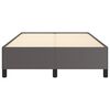 vidaXL Bedframe kunstleer grijs 120x200 cm
