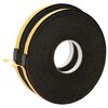 vidaXL Zelfklevende schuimtape 2 st Zwart 10mm x 10m CR Schuim