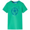 Kindershirt 140 groen