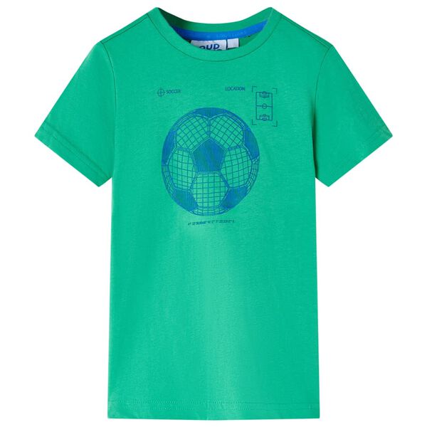 Kindershirt 140 groen