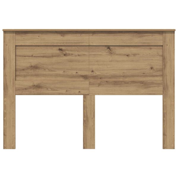 vidaXL Hoofdbord met hoofdeinde Artisan Eiken 160 cm Bewerkt hout