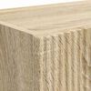 vidaXL TV-wandkast 2 pcs Sonoma Eiken 59,5 x 31 x 40 cm Bewerkt hout