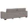 vidaXL 3-zitsbank Taupe 220x77x82 cm Stof